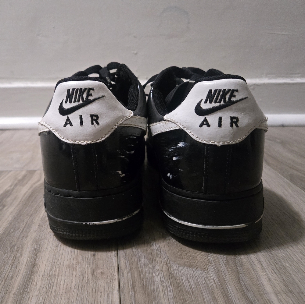 Nike Air Force Low 1 Black & White - Picture 4 of 9